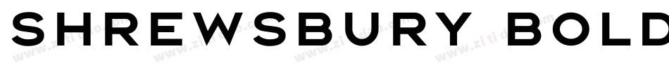 Shrewsbury Bold字体转换